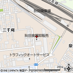 秋田県秋田市外旭川水口66周辺の地図