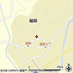 秋田県秋田市太平黒沢稲荷42周辺の地図