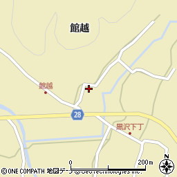 秋田県秋田市太平黒沢館越62周辺の地図