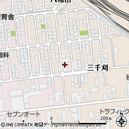 昭産商事秋田支店周辺の地図