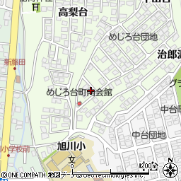 秋田県秋田市新藤田中山台54-29周辺の地図