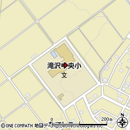 滝沢中央　学童保育クラブ周辺の地図