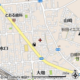 秋田県秋田市外旭川水口11周辺の地図