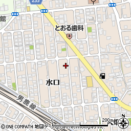 秋田県秋田市外旭川水口38周辺の地図