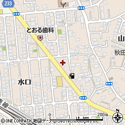 株式会社三景　秋田営業所周辺の地図