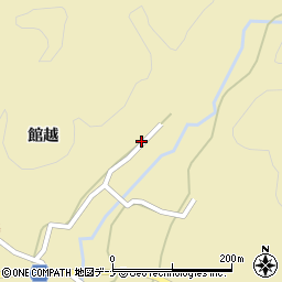 秋田県秋田市太平黒沢館越45-6周辺の地図