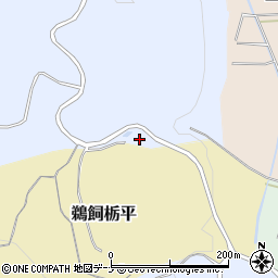 岩手県滝沢市鵜飼高坊周辺の地図