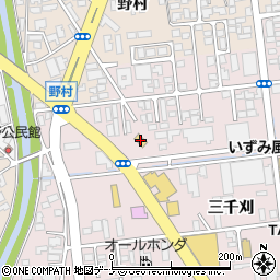 セブンイレブン秋田新国道寺内店周辺の地図