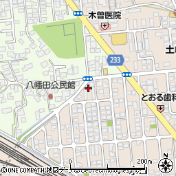 秋田県秋田市外旭川八幡田152周辺の地図