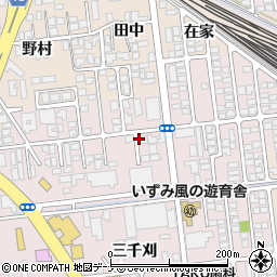 株式会社秋田中央リース　秋田支店周辺の地図