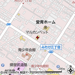 株式会社マルカンペット　みたけ店周辺の地図