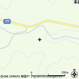 岩手県宮古市田老日影周辺の地図