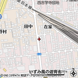 赤帽秋田県軽自動車運送協組周辺の地図