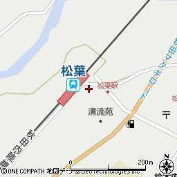 秋田県仙北市西木町桧木内松葉164周辺の地図