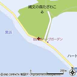 田沢湖畔イスキア周辺の地図