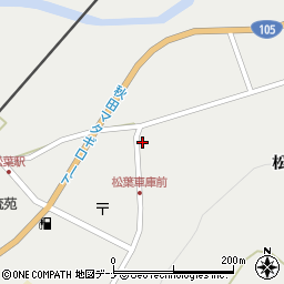 秋田県仙北市西木町桧木内松葉135-8周辺の地図