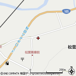 秋田県仙北市西木町桧木内松葉135-12周辺の地図