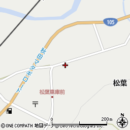 秋田県仙北市西木町桧木内松葉140-4周辺の地図
