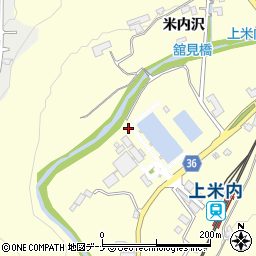 岩手県盛岡市上米内中居63周辺の地図