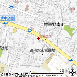 株式会社カチタス　秋田店周辺の地図