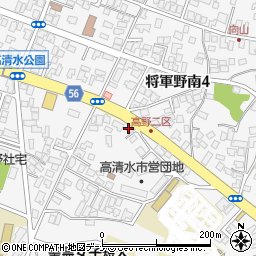 株式会社カチタス　秋田店周辺の地図