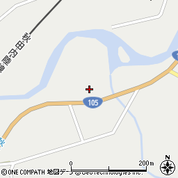 秋田県仙北市西木町桧木内松葉94-1周辺の地図