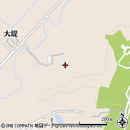 秋田県秋田市外旭川大堤555周辺の地図