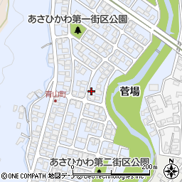 秋田県秋田市濁川菅場6-10周辺の地図