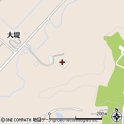 秋田県秋田市外旭川大堤535周辺の地図