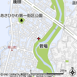 秋田県秋田市濁川菅場6周辺の地図