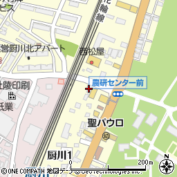 泉金物産株式会社　盛岡支店周辺の地図
