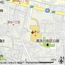 イオン薬局土崎港店周辺の地図