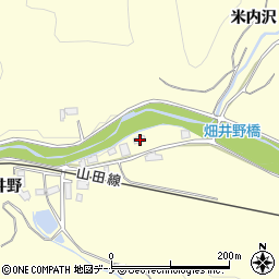 岩手県盛岡市上米内畑井野56周辺の地図