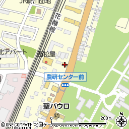 道とん堀 厨川店周辺の地図