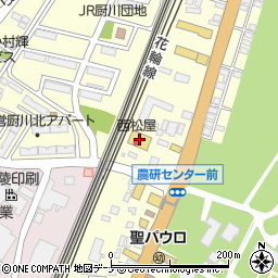 西松屋盛岡厨川店周辺の地図
