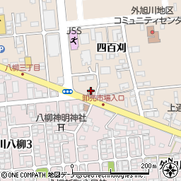 秋田外旭川郵便局 ＡＴＭ周辺の地図