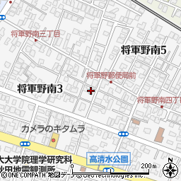 アーバンハイツ将軍野周辺の地図