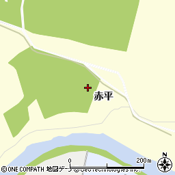 岩手県盛岡市下厨川赤平周辺の地図