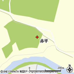 岩手県盛岡市下厨川（赤平）周辺の地図