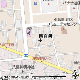 秋田県秋田市外旭川四百刈14周辺の地図