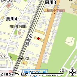 岩手三菱もりおか厨川店周辺の地図