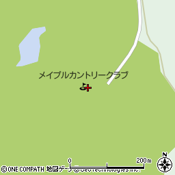 岩手県滝沢市大沢外山野周辺の地図