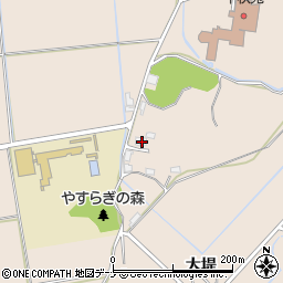 秋田県秋田市外旭川大堤654周辺の地図