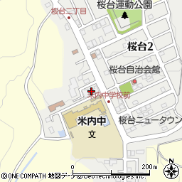 デイサービスやまぼうし桜台周辺の地図