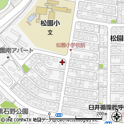 養老乃瀧 盛岡松園店周辺の地図