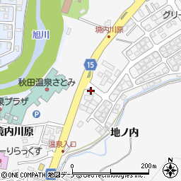 秋田県秋田市添川地ノ内143-1周辺の地図