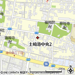 土崎港郵便局 ＡＴＭ周辺の地図