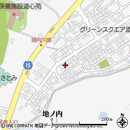 秋田県秋田市添川地ノ内84-34周辺の地図