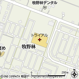 スーパーセンタートライアル滝沢店周辺の地図