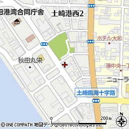 イリサワ秋田支社周辺の地図